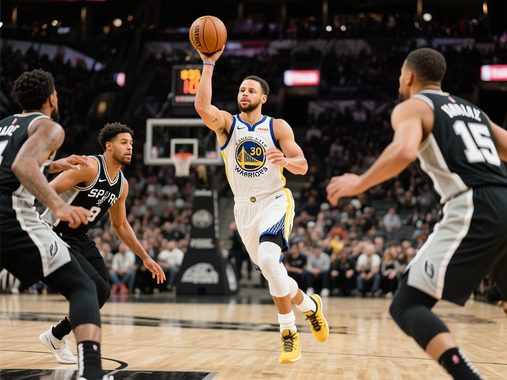 勇士六人破双狂胜马刺42分 西部排名第六晋升