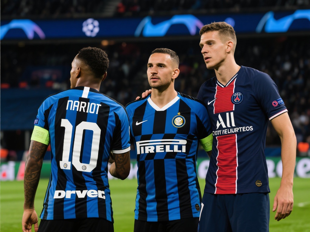 欧冠巅峰对决:国米大战大巴黎,总身价16亿欧! 尽管国米与大巴黎均为欧洲足球的豪门代表,